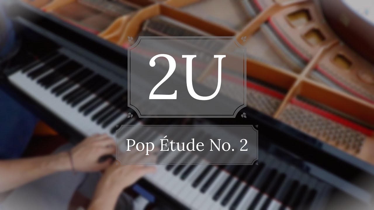 Antonius_Music's tweet card. "2U" - David Guetta ft. Justin Bieber (Piano Cover) Pop Étude No. 2