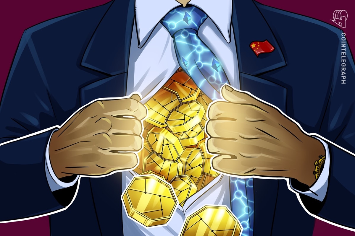 cz_binance's tweet card. It is supposedly the first act of a Chinese firm issuing securitized tokens in HK.