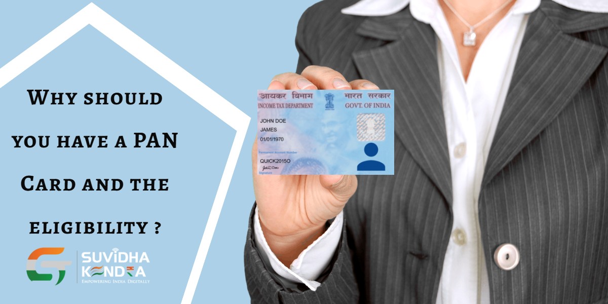 gst_suvidha's tweet card. Why should you have a PAN Card and its eligibility? Documents required to apply and who can avail for a PAN Card? It's benefits, duplicate PAN Card. All solutions in one place.