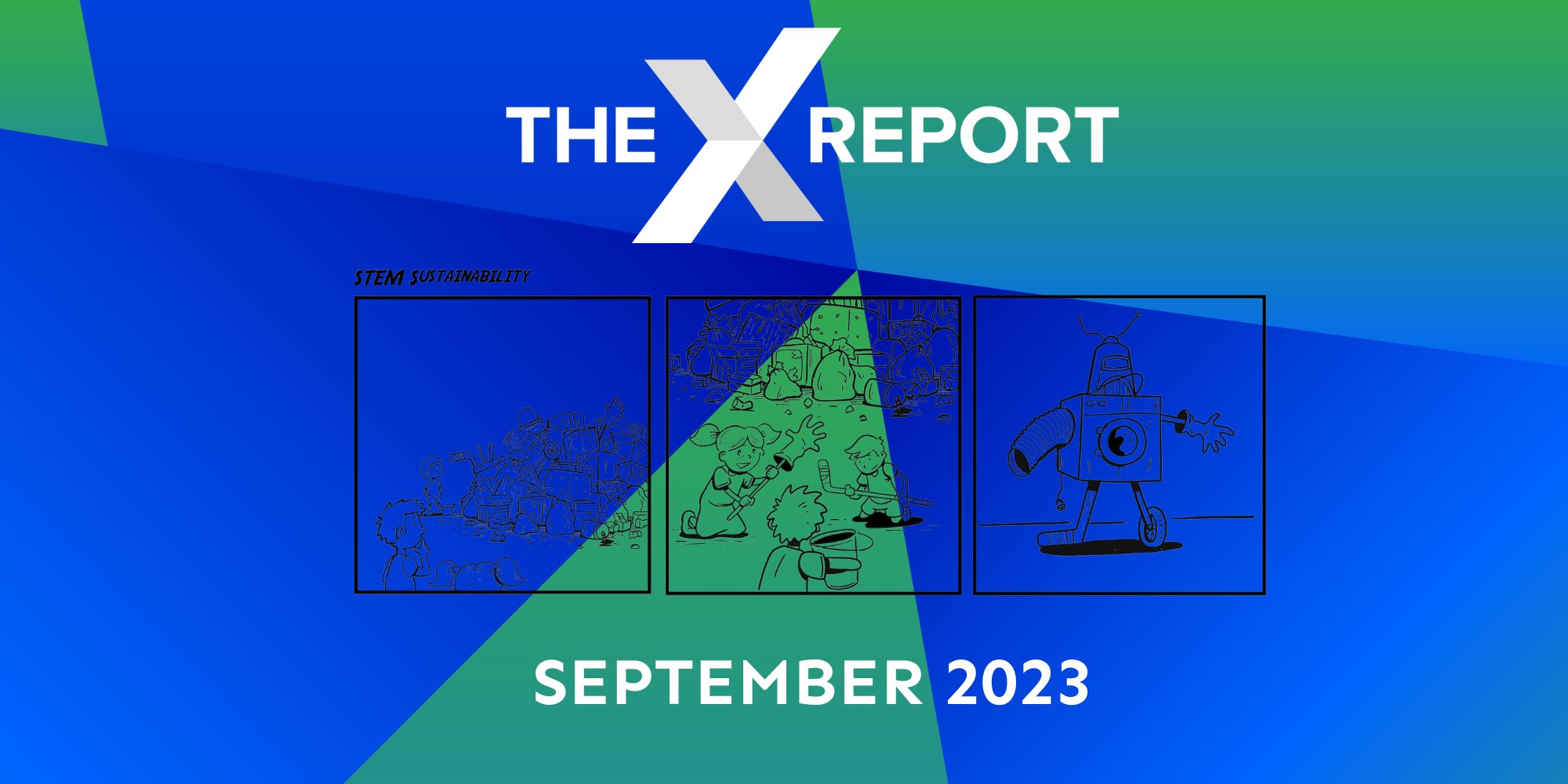 EdTechEurope's tweet card. The X Report provides thematic coverage of tech-led industries experiencing unprecedented inflows of impact investments: Education, Health and Food