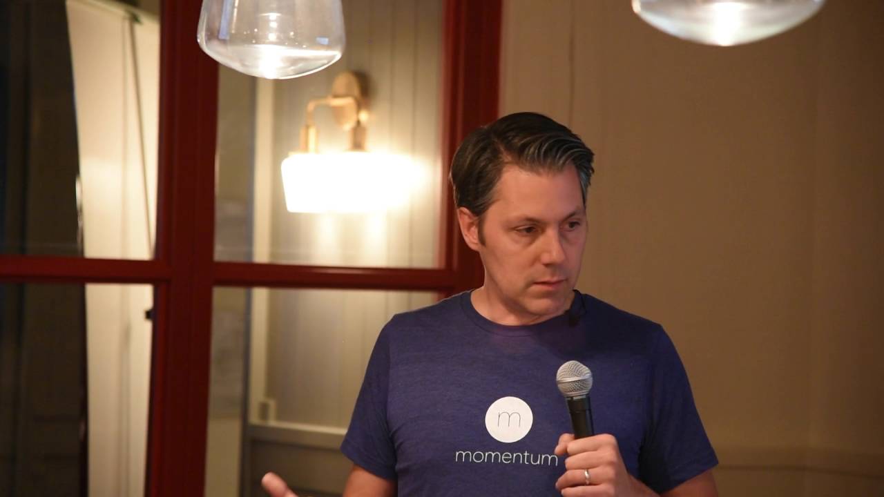 SharpQuestion's tweet card. SharpQuestion - Startup - Momentum - Jason Waterman