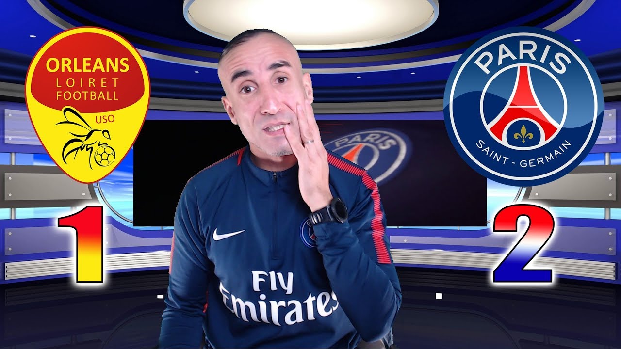 ReparationPC55's tweet card. ORLÉANS 1-2 PARIS SG - coupe de la ligue