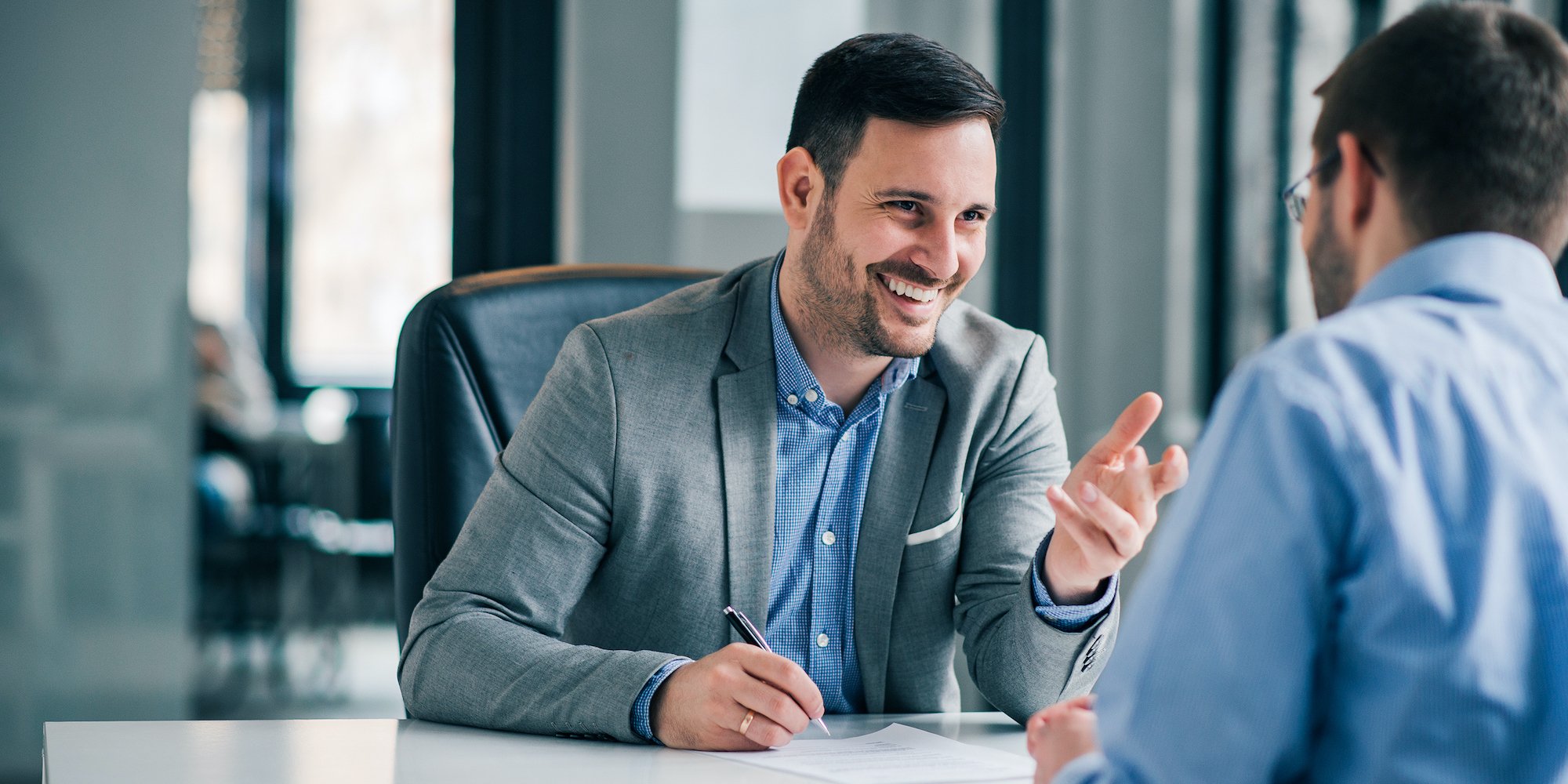 ExecFinder's tweet card. Why this question gets asked, what to focus on in your answer, and how to structure your response—plus example answers.