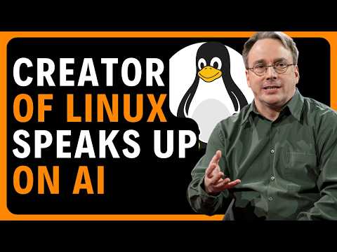 KaosSverige's tweet card. Linus Torvalds — Talks about AI Hype, GPU Power, and Linux’s Future #linux #FOSS #CachyOS #Nobara #PikaOS #EndeavourOS