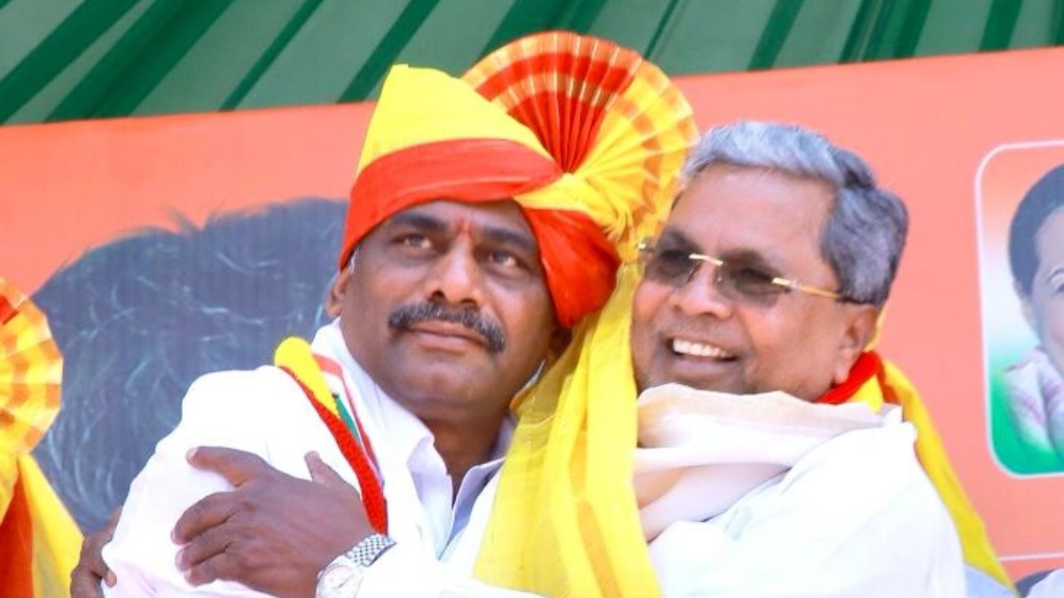 OneindiaKannada's tweet card. Karnataka CM Post fight in Congress: DK Suresh Said That Chief Minister Siddaramaiah Will Keep His Word: ಅಧಿಕಾರ ಹಸ್ತಾಂತರ: ಸಿದ್ದರಾಮಯ್ಯ ಕೊಟ್ಟ ಮಾತು ತಪ್ಪುವುದಿಲ್ಲ: ಡಿ.ಕೆ. ಸುರೇಶ್ ಮಾತಿನ ಮರ್ಮವೇನು?