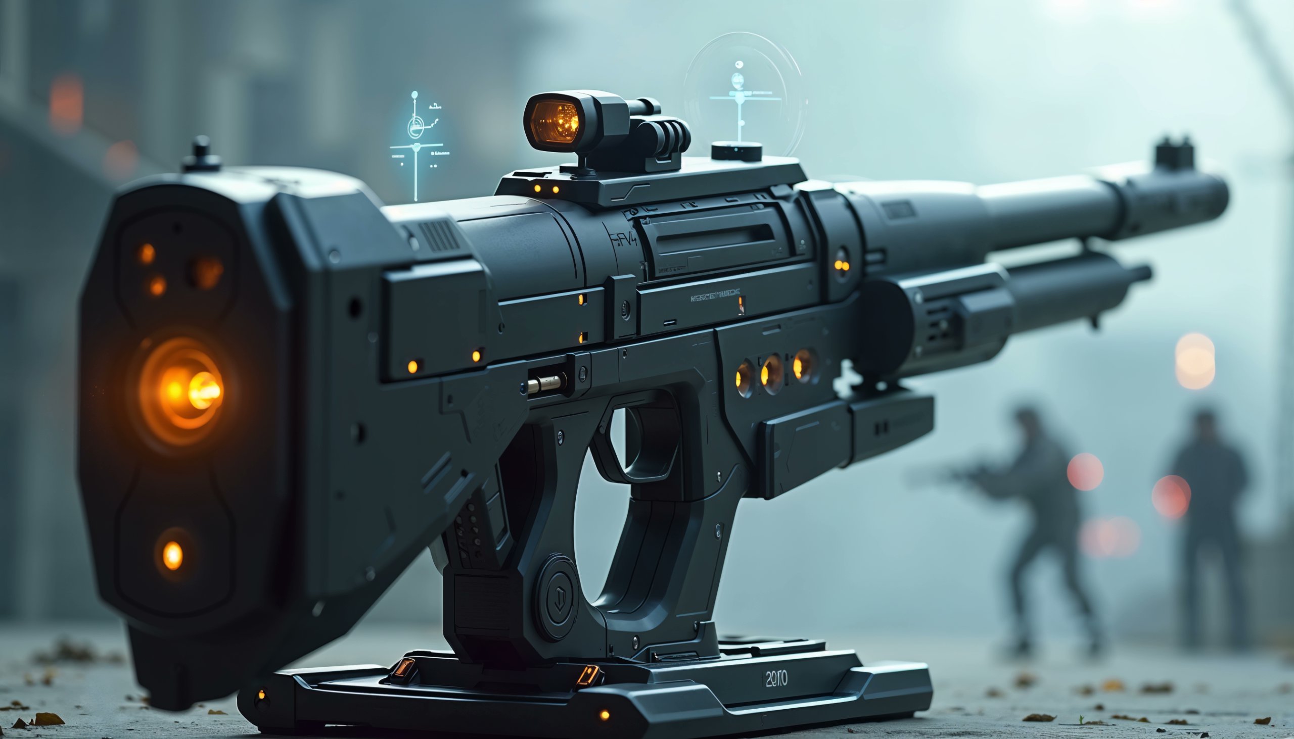 treceteca's tweet card. Descubre Bullfrog, la ametralladora con inteligencia artificial del Pentágono diseñada para enfrentar drones y revolucionar la guerra futura.