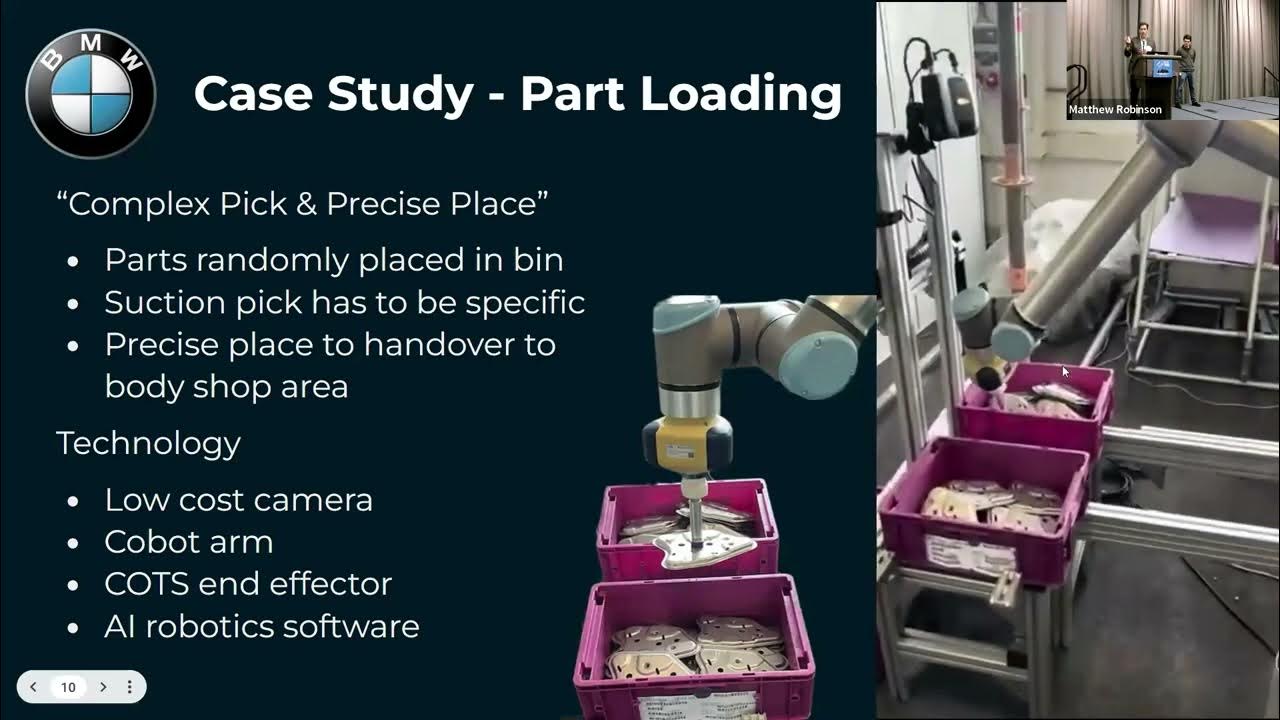 PickNikRobotics's tweet card. 05 AI in Automotive Assembly with MoveIt Pro and ROS