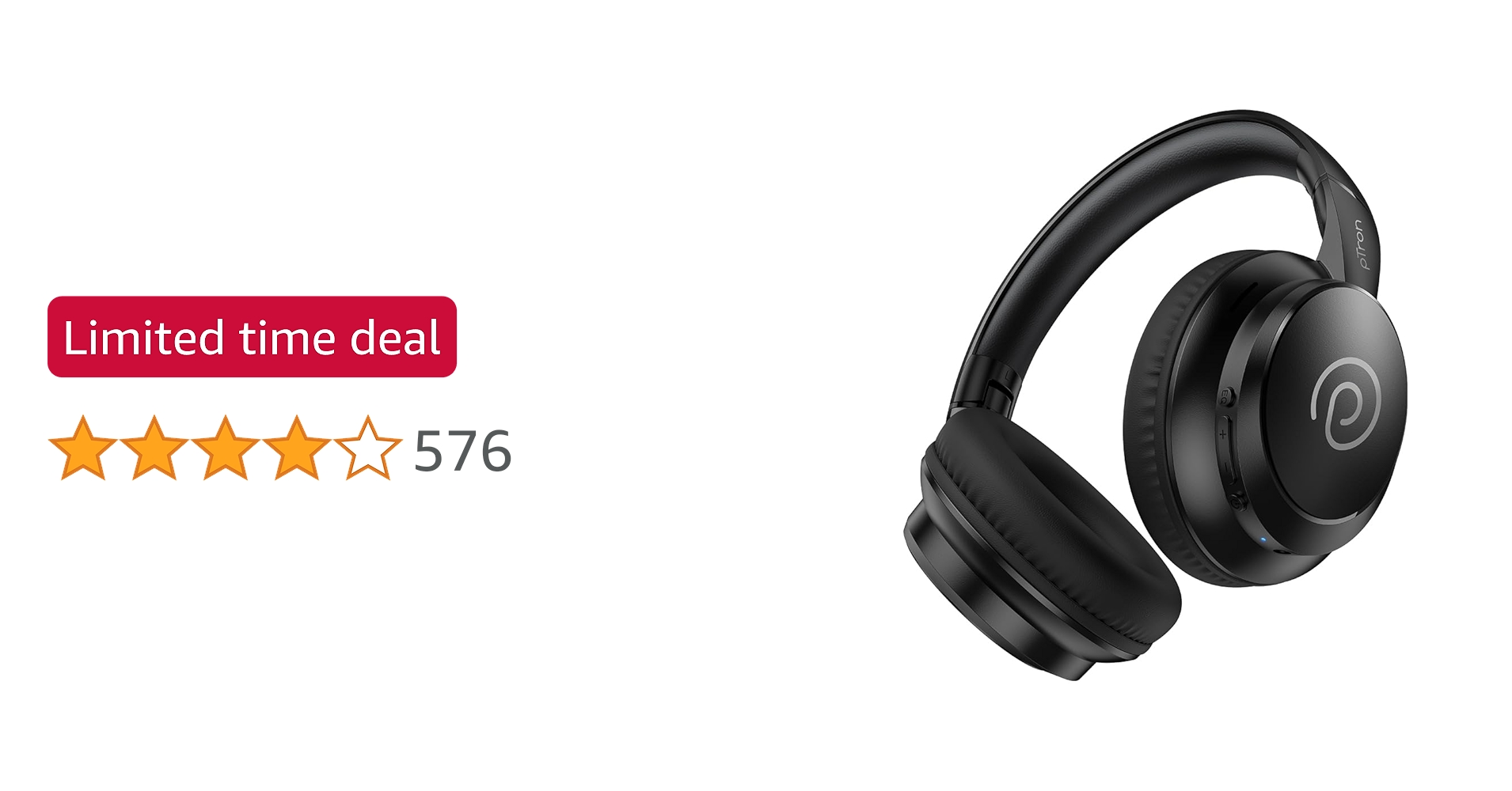 navazkhan85's tweet card. All-Day Comfort: The pTron Studio Evo wireless Bluetooth headphones are designed for maximum comfort during long work sessions, making them the lightest headphones available. The adjustable headband...