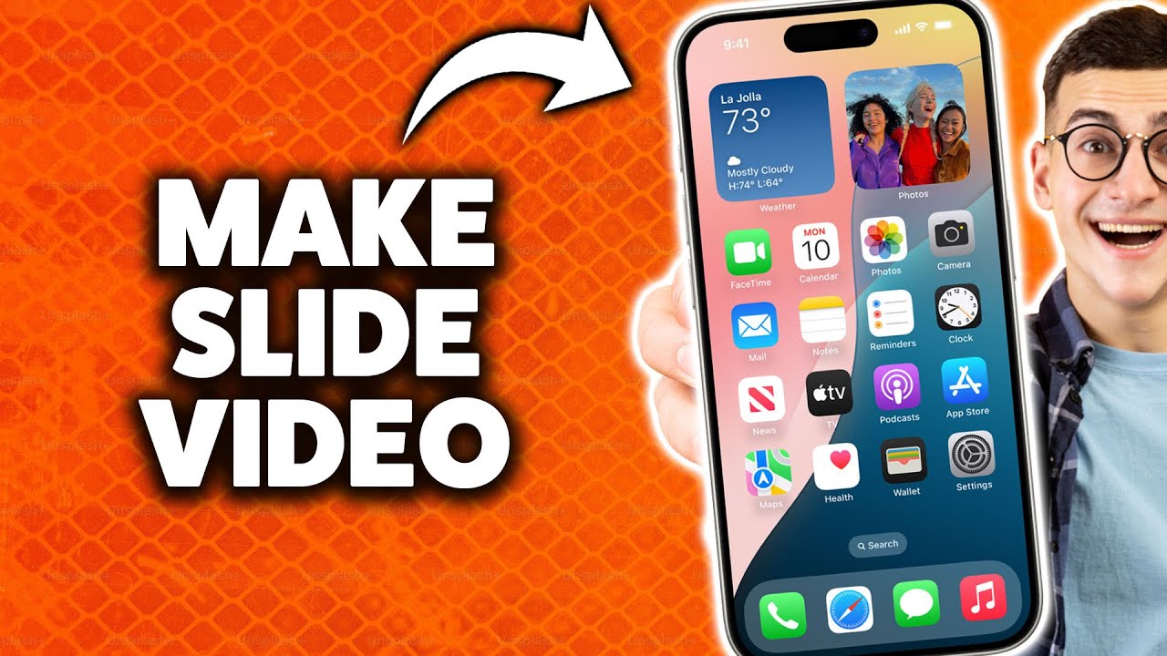 TechronaYT's tweet card. How To Make A Slideshow Video On iPhone 2025 (Step-By-Step Tutorial)