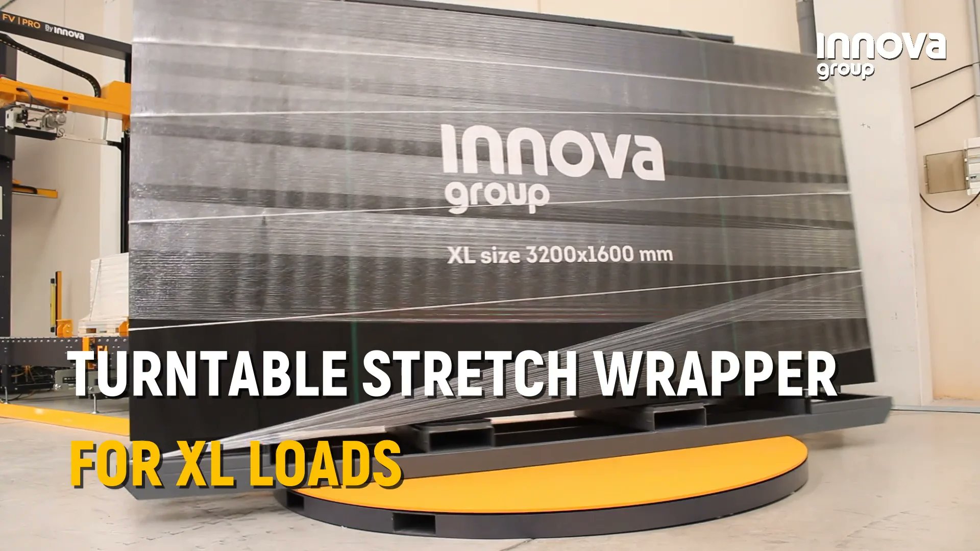 ColseinSAS's tweet card. Turntable Stretch Wrapper for XL Loads