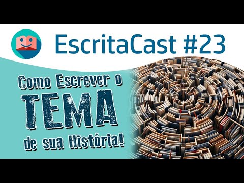 carlosmrocha's tweet card. ESCRITACAST 23 | Como Escrever o TEMA de sua História | Carlos Rocha...