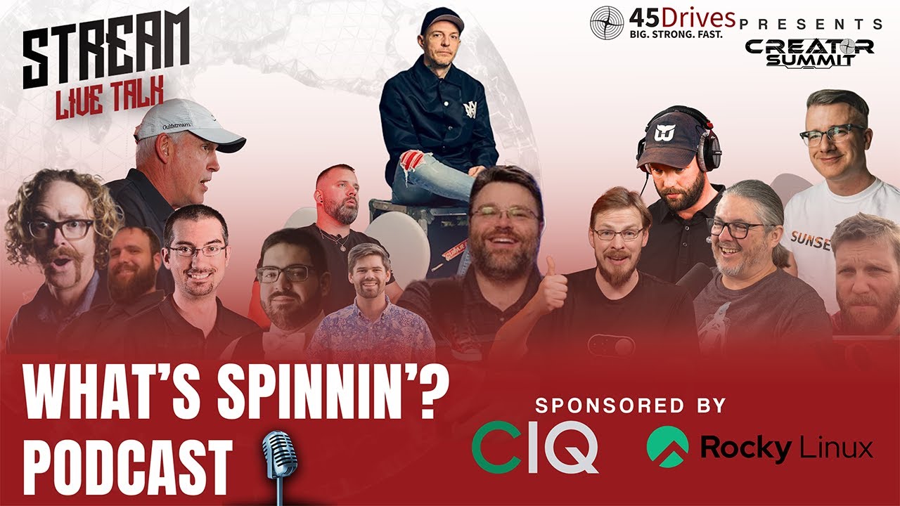 Level1Techs's tweet card. 45Drives Creators' Summit 2025 - Official Livestream from WILMINGTON,...