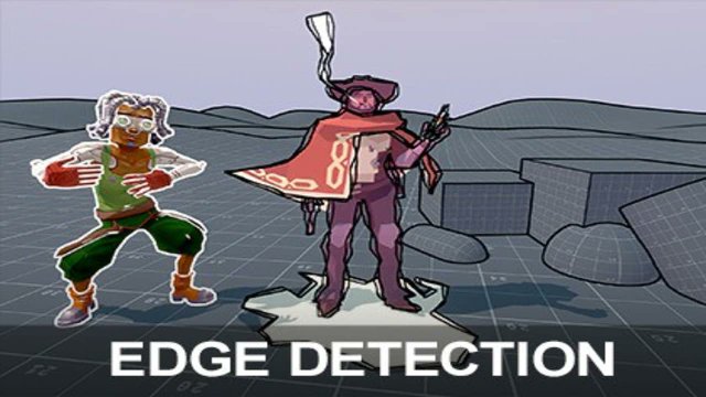 Greehhill's tweet card. Add professional, customizable outlines to your game with Advanced Edge Detection. Features depth-based detection, sketch effects, and artifact fixes to create a unique, polished visual style.