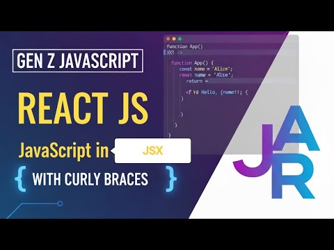 DeopaShivraj's tweet card. React JSX: How to Use JavaScript Variables & Expressions with Curly...