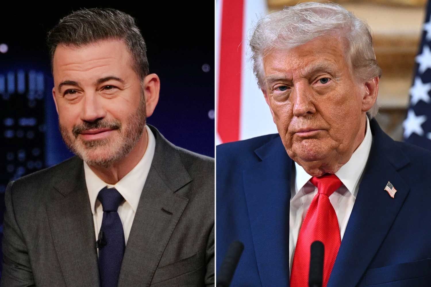 supernova_wave's tweet card. Randy Holmes/Disney via Getty; Leon Neal/Getty Once again, President Donald Trump is calling for late-night TV host Jimmy Kimmel to lose h...