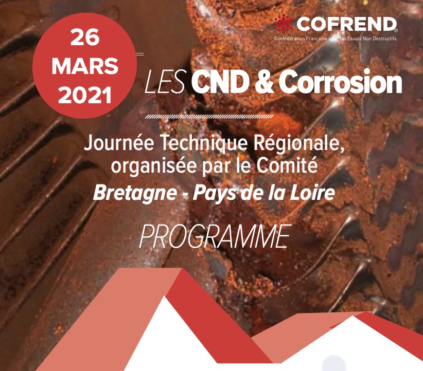EssaiSimulation's tweet card. CND et corrosion : le Comité Bretagne - Pays de la Loire de la Cofrend organise une JTR - Journée technique régionale