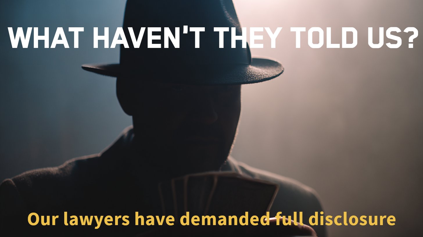 AnaesUnited's tweet card. What haven't they told us?