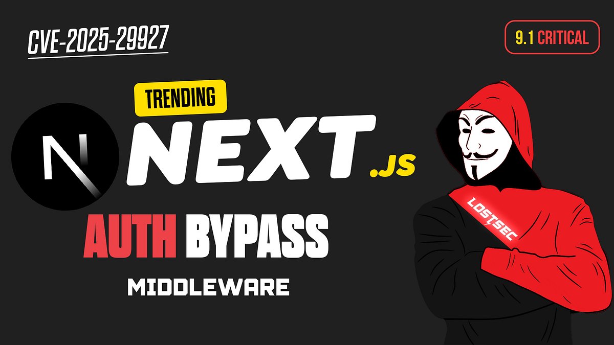 coffinxp7's tweet card. Step-by-Step mass hunting Authorization Bypass by Middleware in next.js: A Complete Exploit Walkthrough