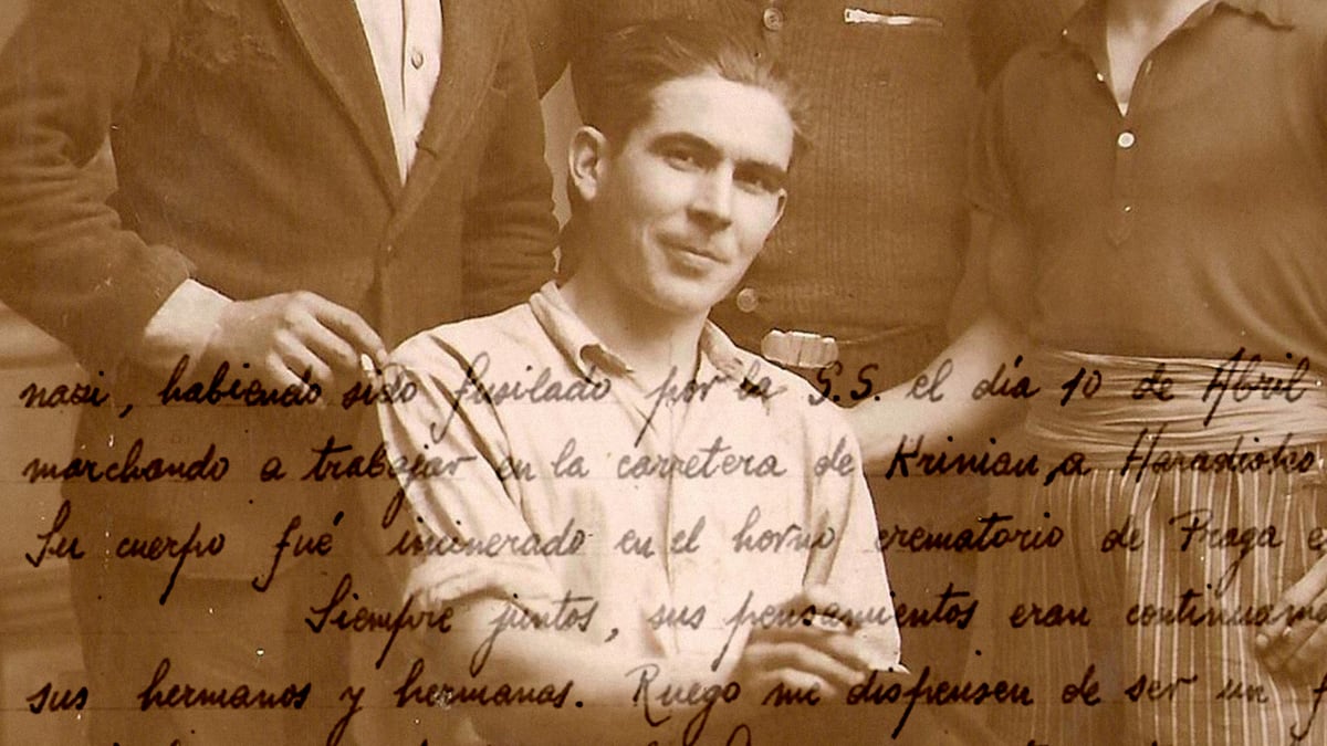 LiborSecka's tweet card. El documental ‘Popel’ narra la investigación que siguió desde el País Vasco hasta Praga el rastro de Anjel Lekuona y otros españoles asesinados por los nazis