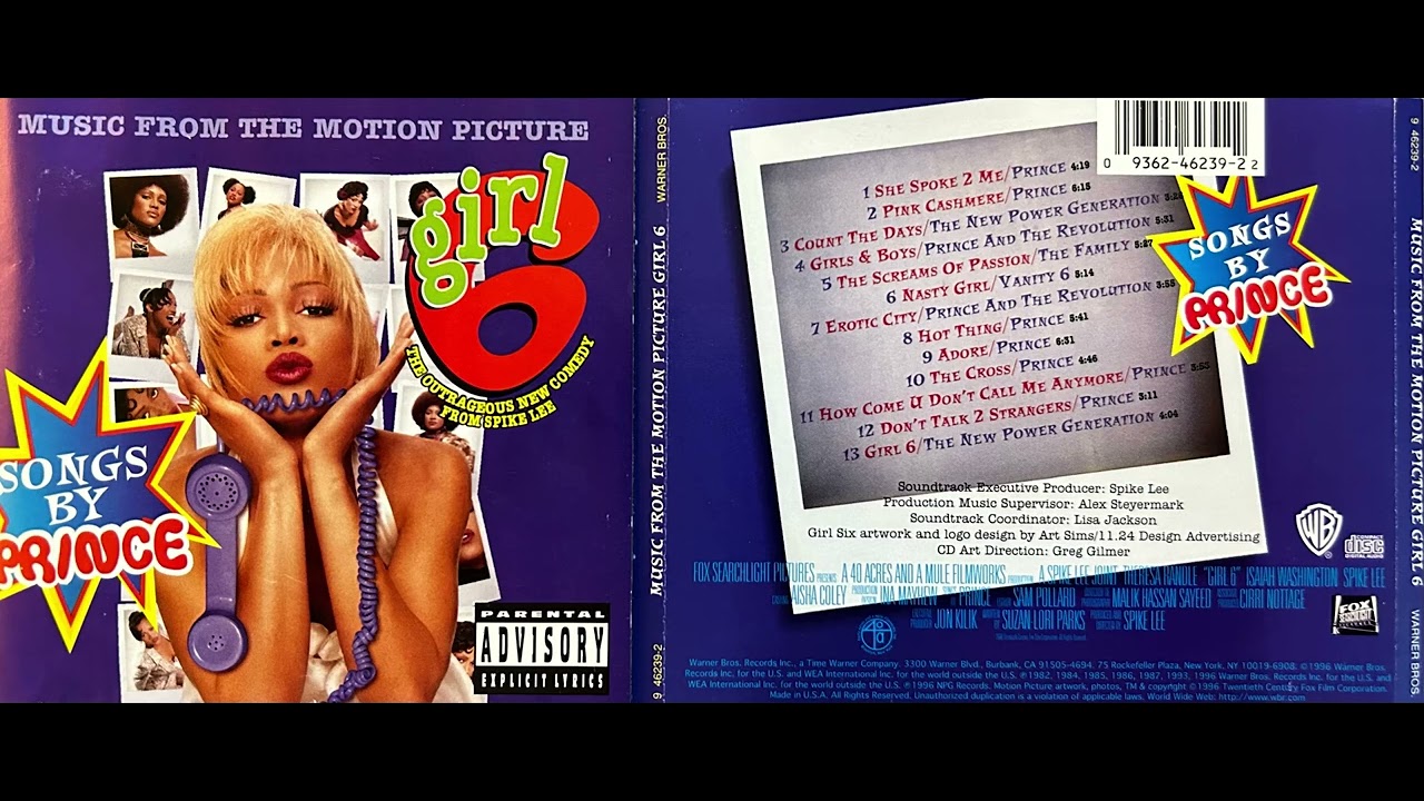 TheFunkBible's tweet card. Prince (12. Don't Talk 2 Strangers - Girl 6 Soundtrack)(1996 CD)(The...