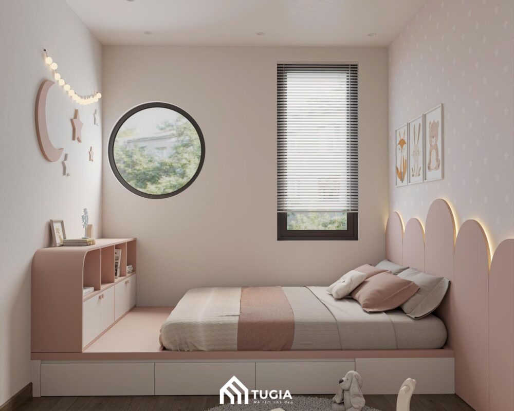 ktnoithattugia's tweet card. Xu hướng thiết kế nội thất phòng ngủ nhỏ không giường giúp tiết kiệm chi phí, diện tích và đảm bảo an toàn cho trẻ