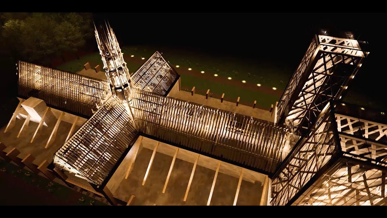 jacobpascal's tweet card. La Flèche et La Forêt Notre-Dame