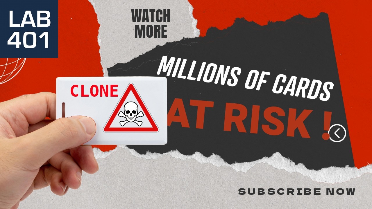 Lab_401's tweet card. Millions of Cards at Risk: The FM11RF08S Backdoor Exposed or the tale...