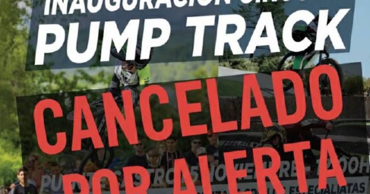 InfoLeon_com's tweet card. Inauguración del Pump Track de Puente Castro Aplazada por el Mal Tiempo