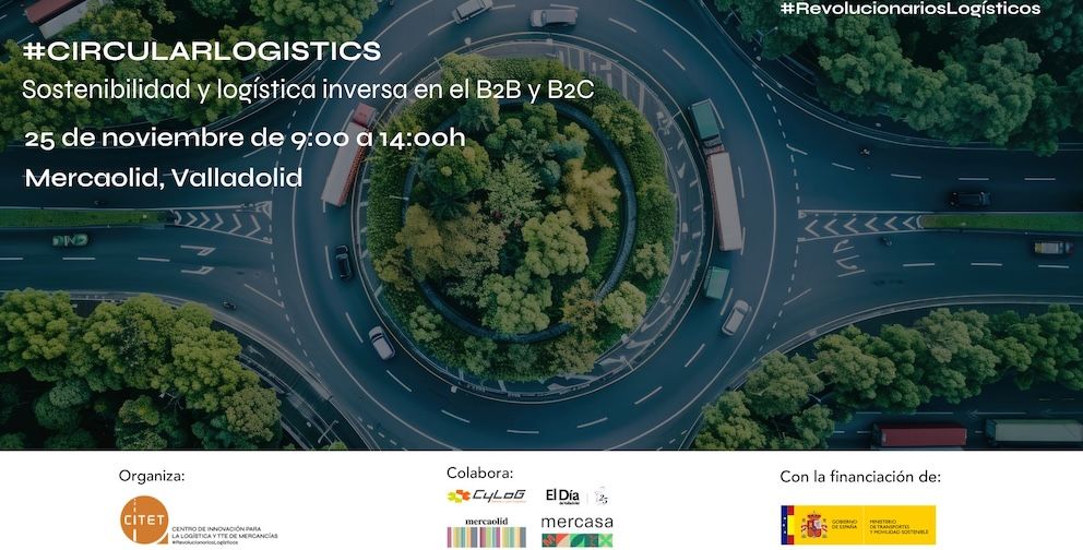 cadesum's tweet card. Los principales actores de la actividad logística compartirán estrategias y experiencias sobre sostenibilidad, logística inversa y nuevos modelos de gestión tanto en entornos B2B como B2C.