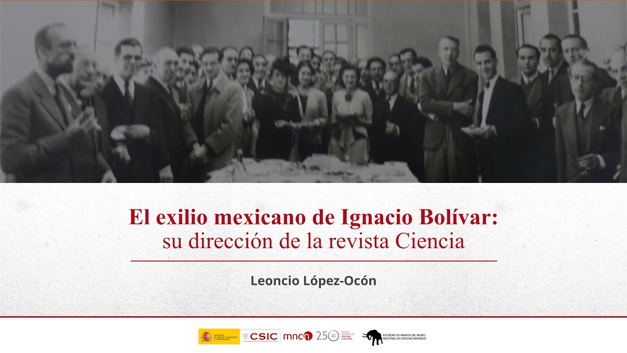 mncn_csic's tweet card. El exilio mexicano de Ignacio Bolívar: su dirección de la revista...