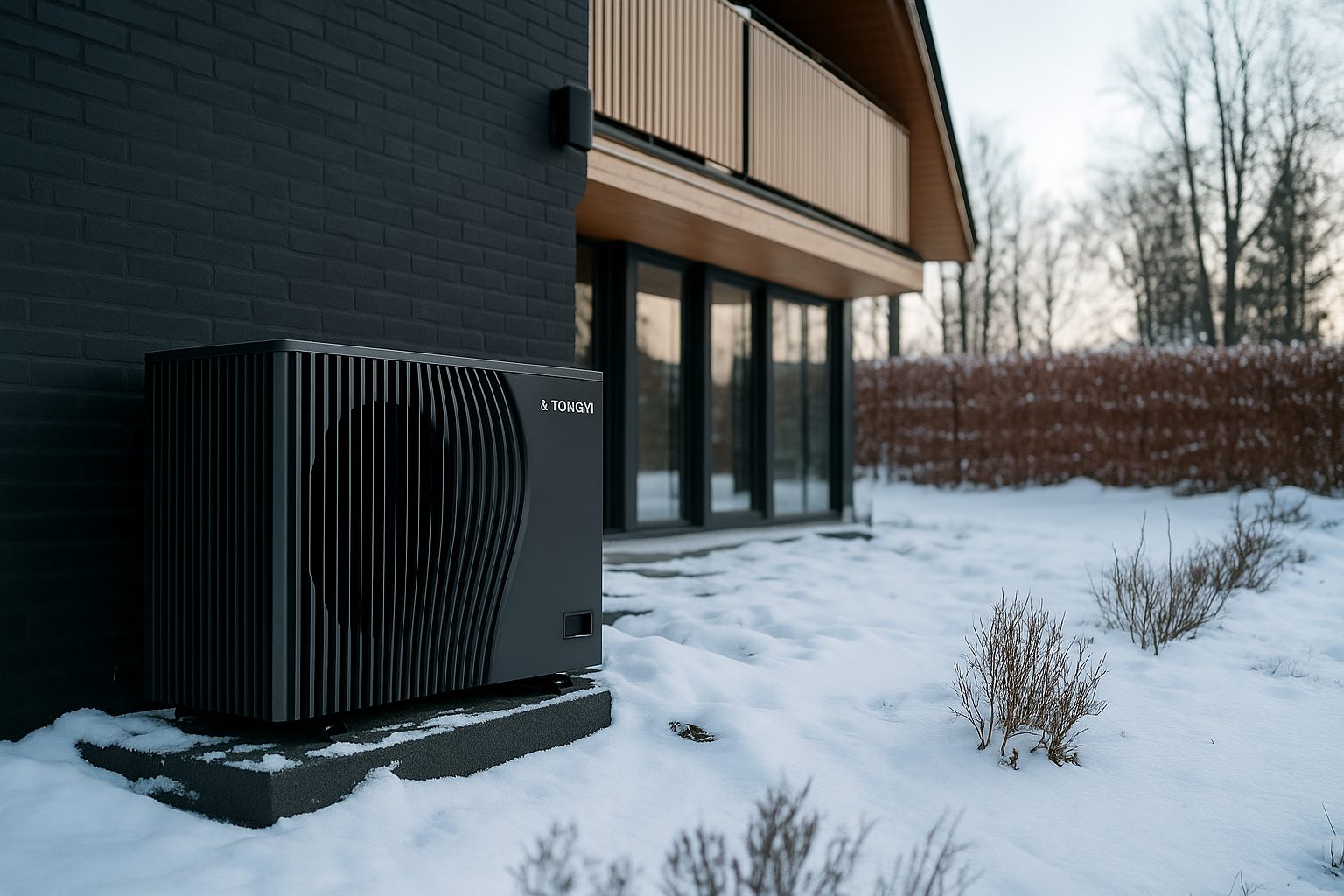 HeatPumpTONGYI's tweet card. Learn how smart heat pump defrost technology keeps your system efficient, reliable, and ice-free during cold winter months.
