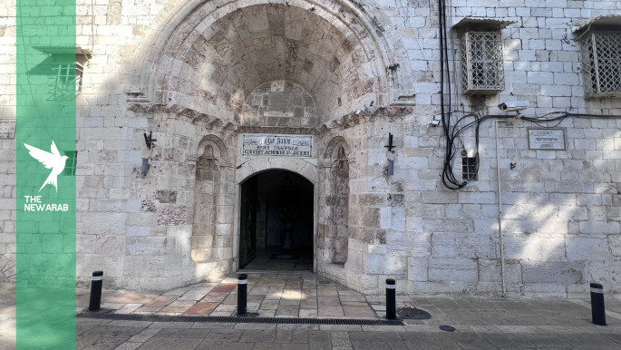 The_NewArab's tweet card. The attack comes as The New Arab publishes a series of investigations into a murky deal to acquire land in Jerusalem that underpins violence against Armenians