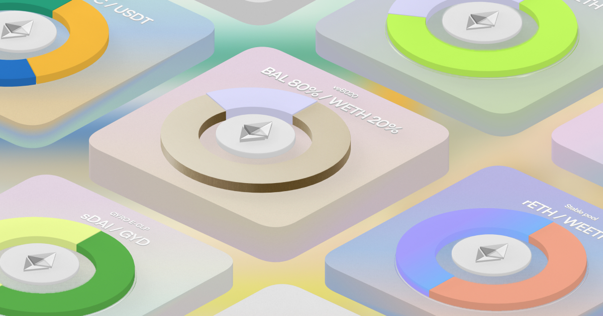 Balancer's tweet card. B-rETH-STABLE is a Balancer v2 Stable liquidity pool which contains rETH and WETH.