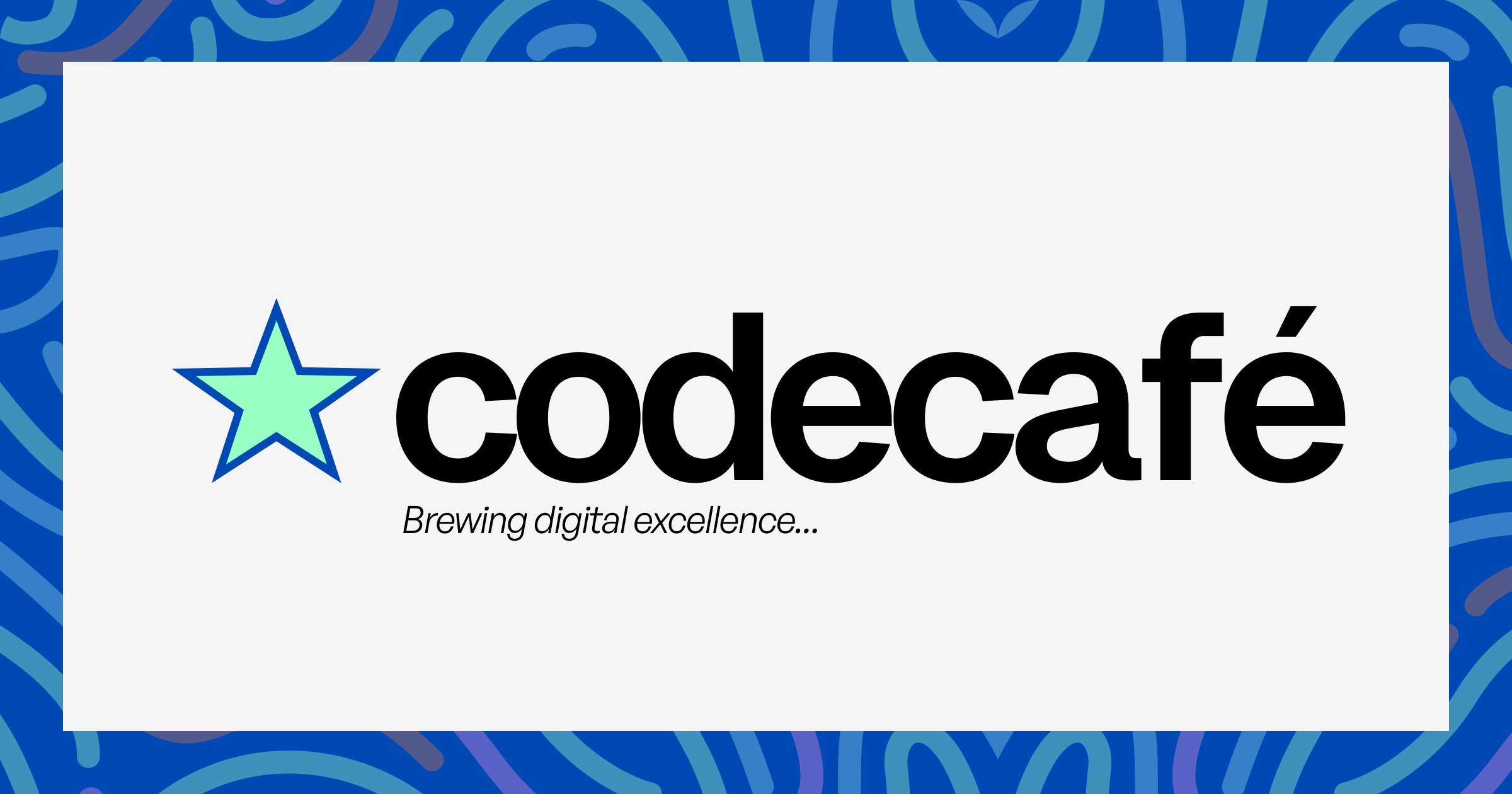 thecodecafeco's tweet card. Your canvas for colorful ideas and creative flair. Brewing each project into a unique masterpiece, just for you