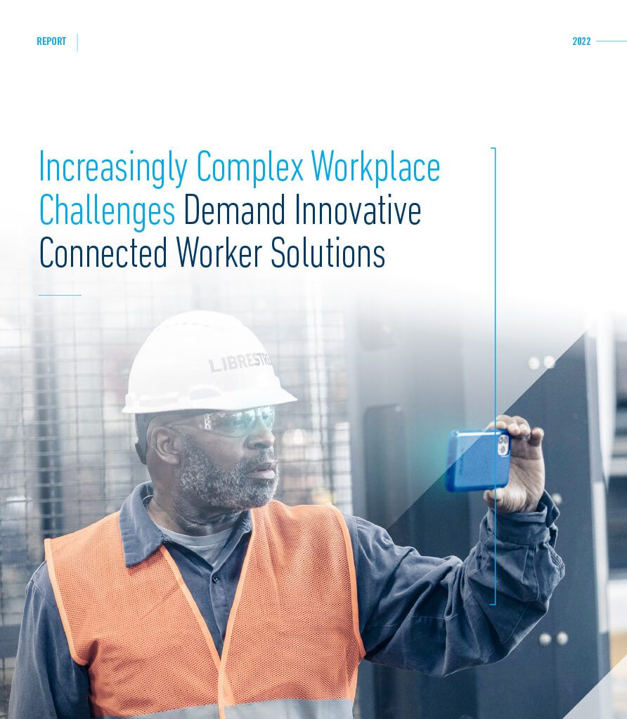 Librestream's tweet card. Uncover solutions for heavy industries' workforce challenges through digital transformation in Librestream Technologies's new report.