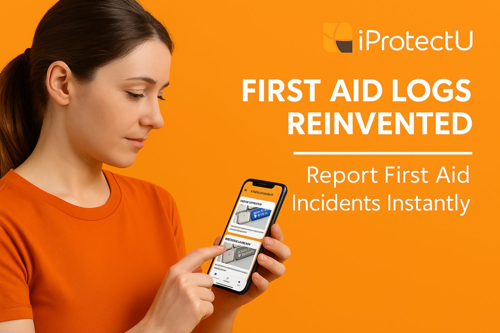 iProtectUGlobal's tweet card. Streamline first aid reporting with iProtectU EHS software. Record incidents instantly, automate alerts, track treatment & ensure compliance.