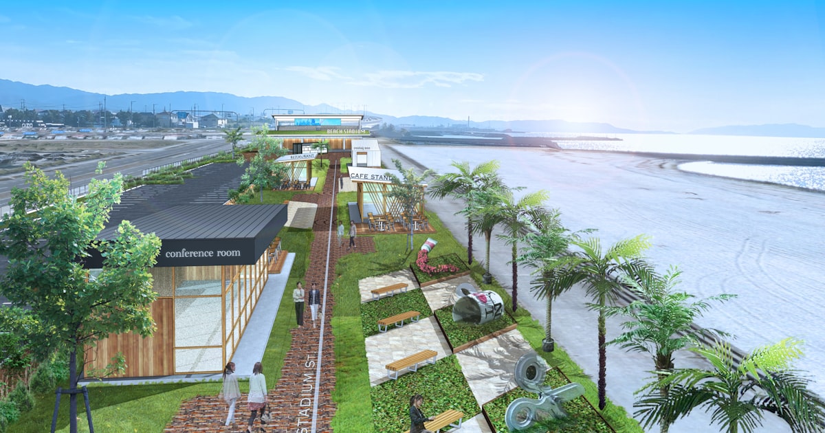 nikkeikansai's tweet card. ハンワホームズは2026年2月期末までに、関西国際空港の対岸にある「りんくう公園」の一部地域の運営・管理を大阪府から受託する新会社を設立する。同社が51%、ガスのインフラ整備を担う帝燃産業（大阪府茨木市）が49%を出資する。海沿いにビーチスポーツ施設などを整備する方針で、17日の株式上場で調達した1億円を新会社に貸し付けて充当する。新会社は「ブリッジパークプロジェクトグループ」（大阪府泉南市）