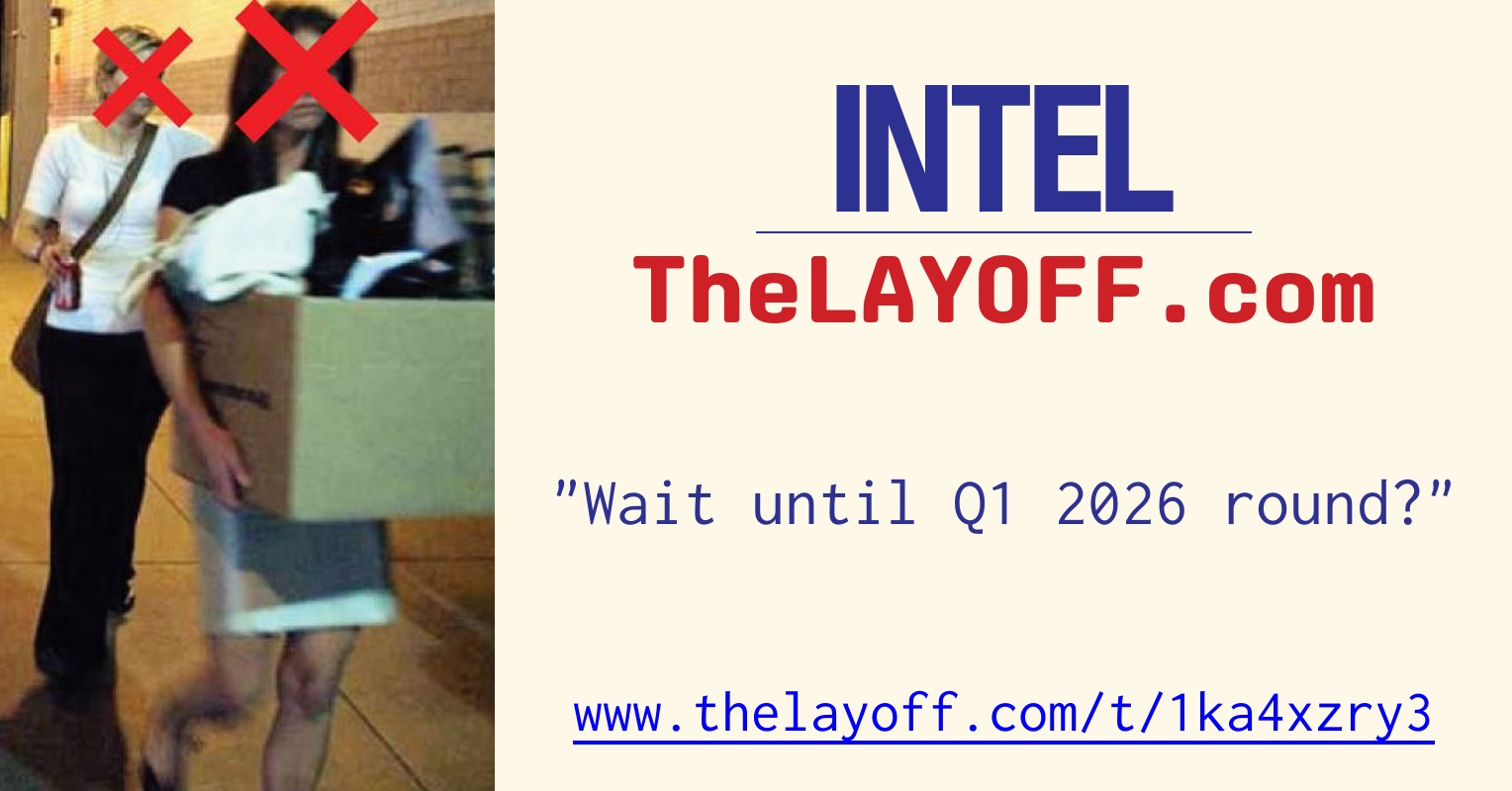 LayoffThe10104's tweet card. See full discussion thread at TheLayoff.com