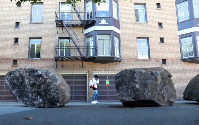 Sharksblogger's tweet card. Once you see it, you can’t unsee it. Examples of hostile architecture, also known as hostile design or defensible architecture, are everywhere in cities and public spaces.