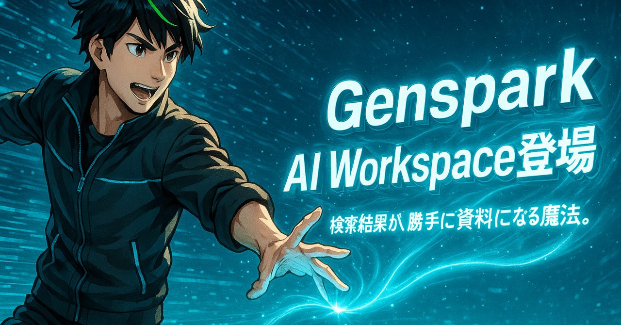Miccell_project's tweet card. 最近、X（旧Twitter）を開くと「Genspark」って単語、やたら見かけない？ 「検索の概念が変わった」「これだけで仕事が終わる」なんて、ちょっと信じられないような声も聞こえてくるよね。 正直、「また新しいAI？」って思った人もいるはず。 でも、みんなが騒いでいる理由は、単に「検索が賢い」からじゃないんだ。僕らが一番うんざりしていた「検索した後の、あの面倒な作業」が消滅したことに感動し...