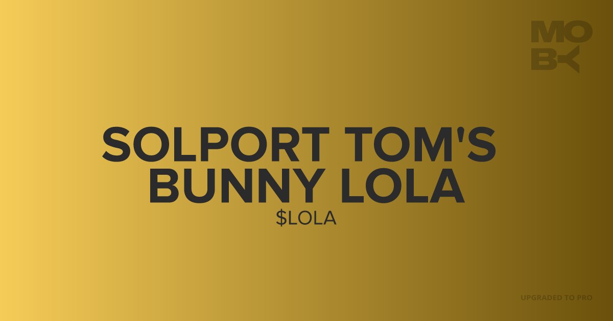 whalewatchalert's tweet card. Track lola the second it moves: live prices, lightning-fast charts, deep whale metrics, and instant swaps—all in one sleek dashboard.