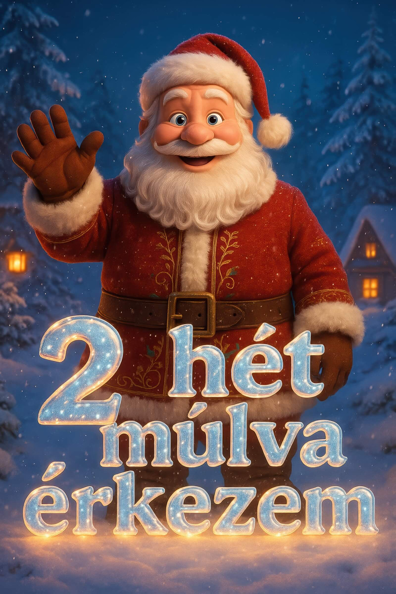 megaportmedia's tweet card. Mikulás képeslap....