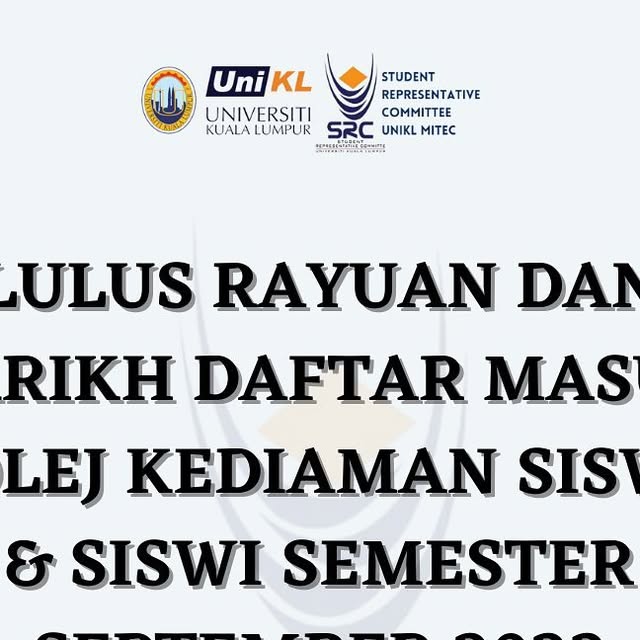 SRCMITEC's tweet card. SRC UniKL MITEC (@srcuniklmitec) • Instagram photos and videos