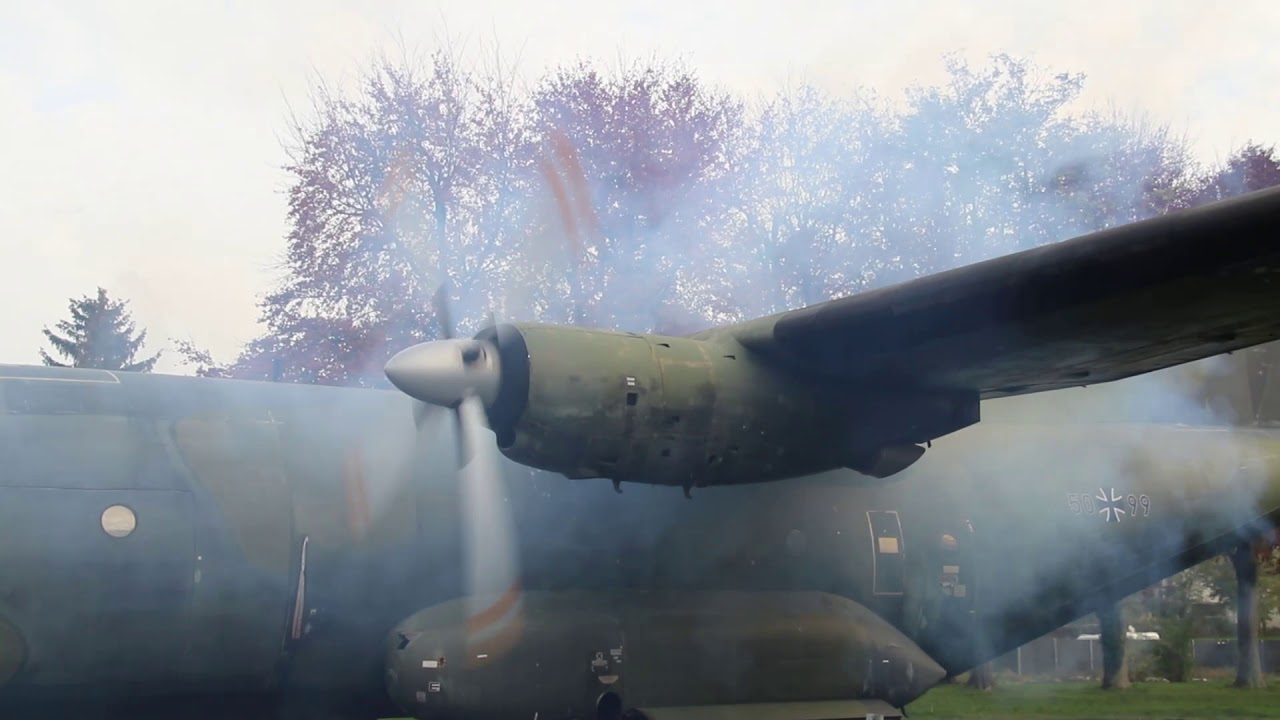 limaecho236's tweet card. Speyer Transall 50+99 Erster Rollversuch November 2019