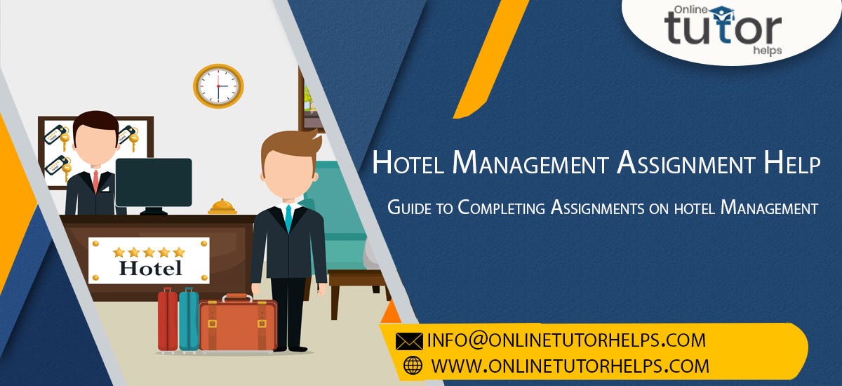 LiveTutorHelp's tweet card. Hotel management incorporates a wide aspect of the running of all types of lodging establishments. The fact of the matter is that hotel…