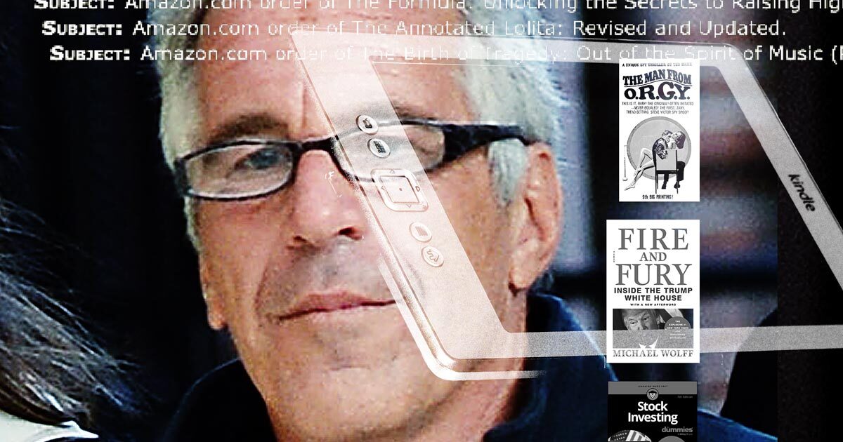 JasonLeopold's tweet card. The disgraced financier purchased books about making money, treating narcissism, negotiating with anyone, achieving ecstasy and understanding life