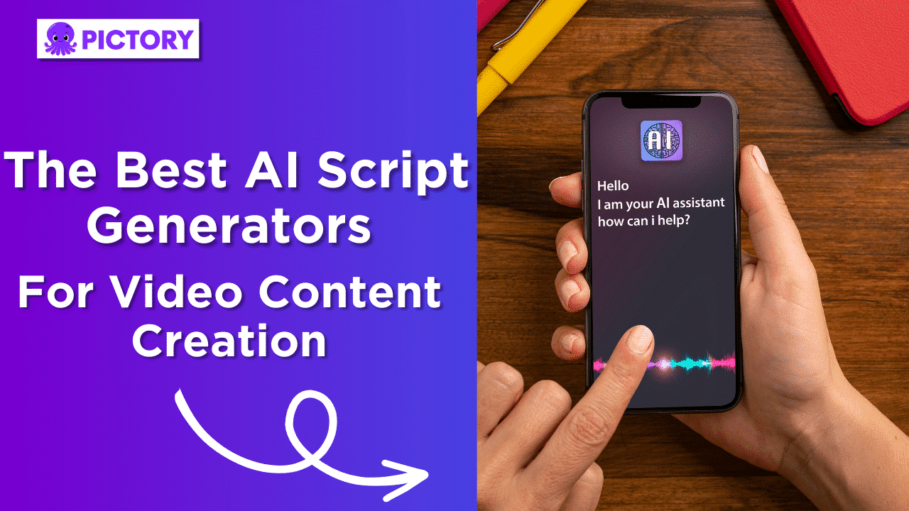 pictoryai's tweet card. With the right script and video generator tools, you can create engaging videos in a fraction of the time, and at a fraction of the cost!