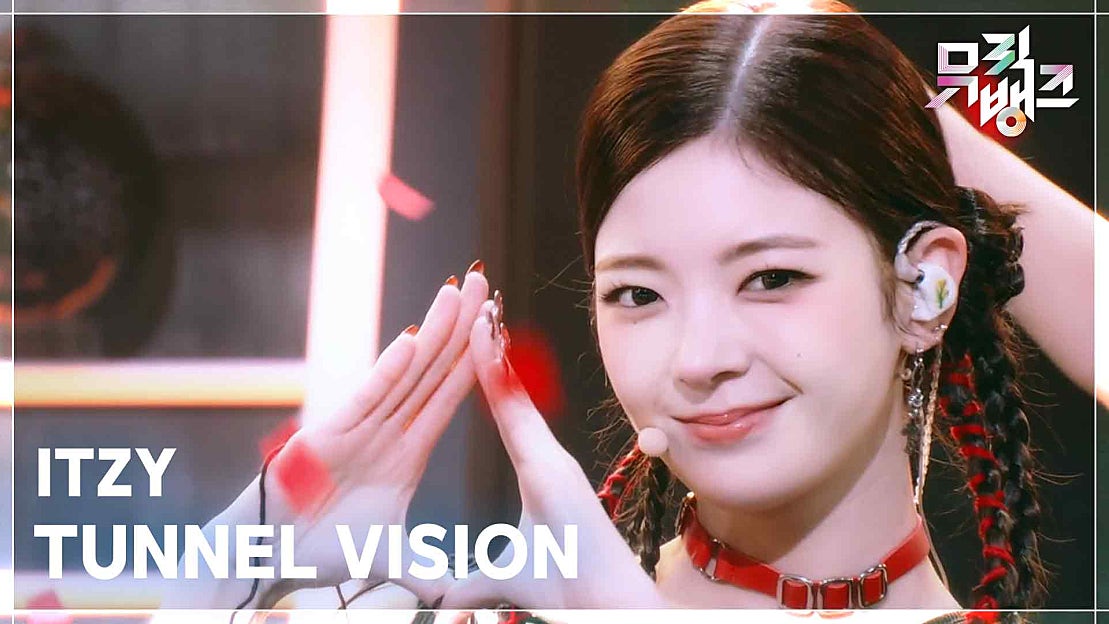 ITZYofficial's tweet card. TUNNEL VISION - ITZY (있지) | KBS 251114 방송