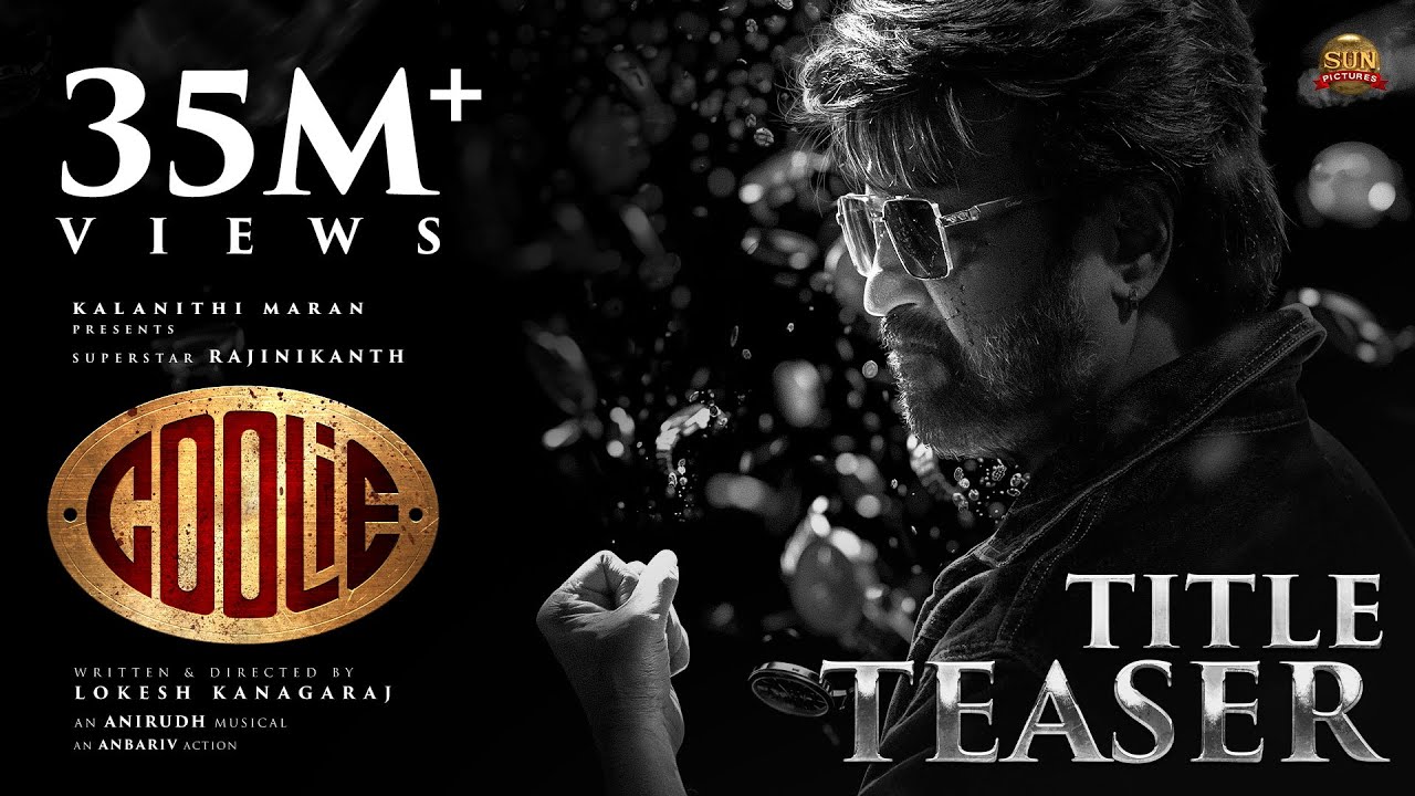 sunpictures's tweet card. COOLIE - #Thalaivar171 Title Teaser | Superstar Rajinikanth| Sun...